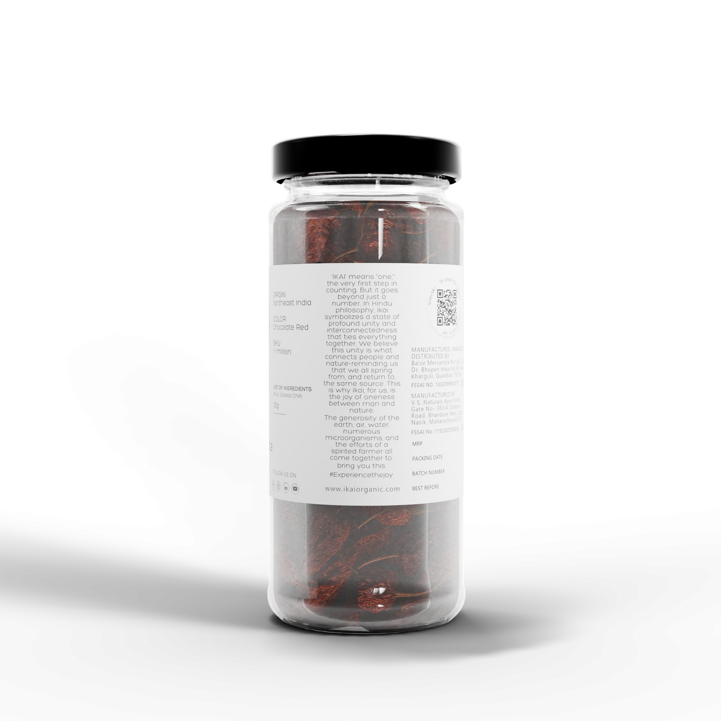 IKAI Natural Bhut Jholokia (King Chilli)