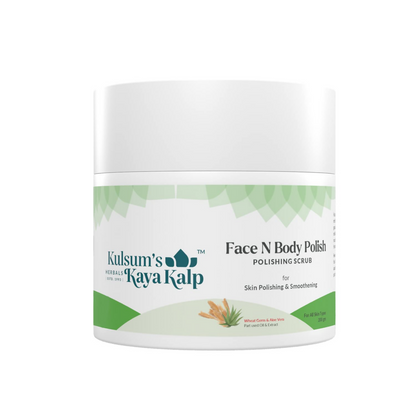 Kulsum's Kaya Kalp Face N Body Polish For Skin Polishing & Smoothening