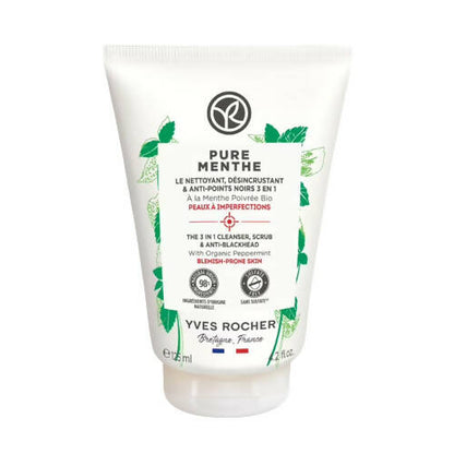 Yves Rocher Pure Menthe skincare product on a white background