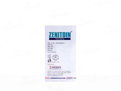 Zenitoin Acne Spray