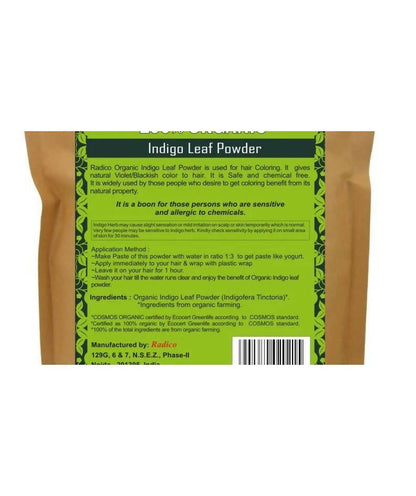 Radico Organic Indigo Leaf Powder Hair Color - Limited Time Offer