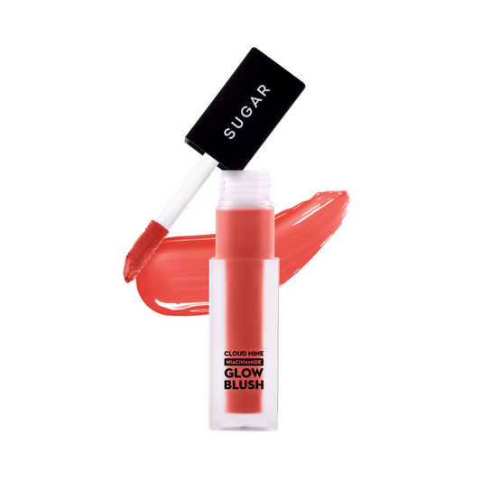 SUGAR Cloud Nine Niacinamide Glow Blush - 02 Peachy Parade