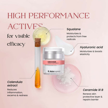 SkinInspired Ceramide Moisturizer Cream For Inflammation Barrier Repair