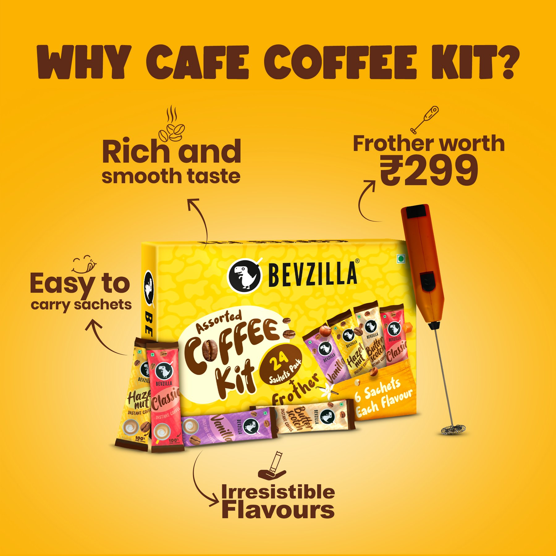 Bevzilla Cafe Coffee Kit