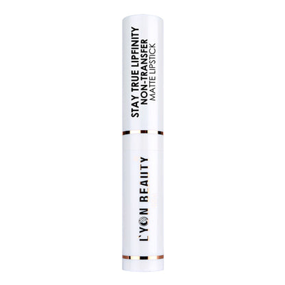 Lyon Beauty Stay True Lipfinity Non Transfer Matte Lipstick - Nude Peach 01