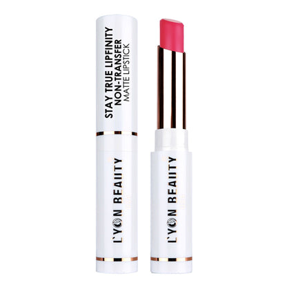 Lyon Beauty Stay True Lipfinity Non Transfer Matte Lipstick - Magenta 03
