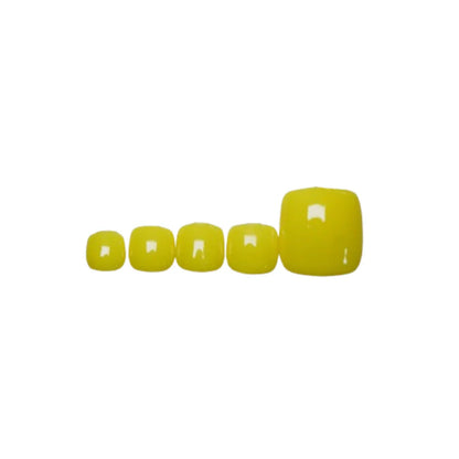 SOEZI Neon Blast Toezi Reusable Press On Nails - Application Kit