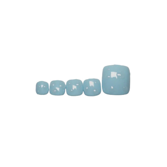 SOEZI Oceans Whisper Toezi Reusable Press On Nails - Application Kit