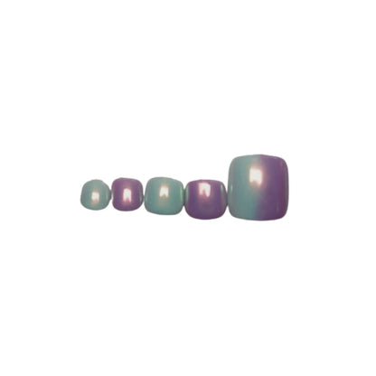SOEZI Aurora Dreams Toezi Reusable Press On Nails - Ready To Wear Kit