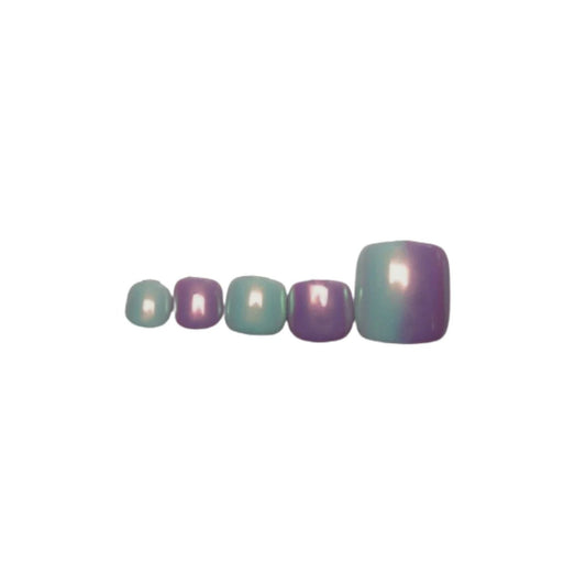 SOEZI Aurora Dreams Toezi Reusable Press On Nails - Ready To Wear Kit