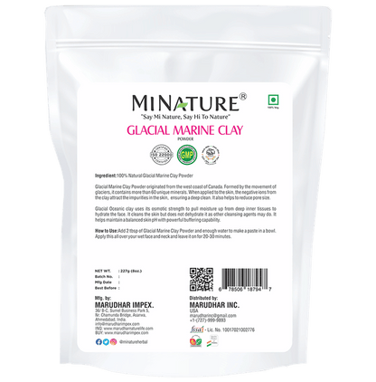 Minature Glacial Marine Clay Powder