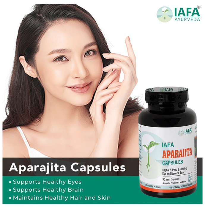 Iafa Ayuveda Aparajita Veg Capsules
