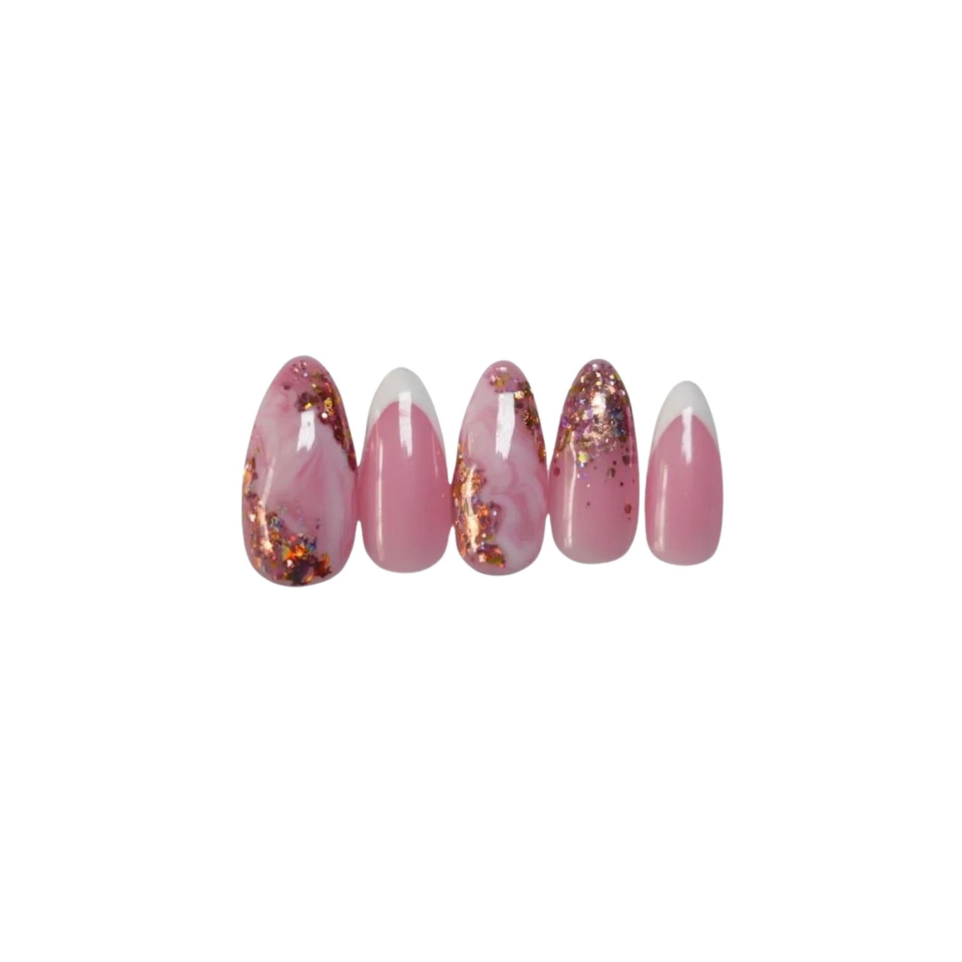 SOEZI Fancy Nancy Reusable Press On Nails - Application Kit