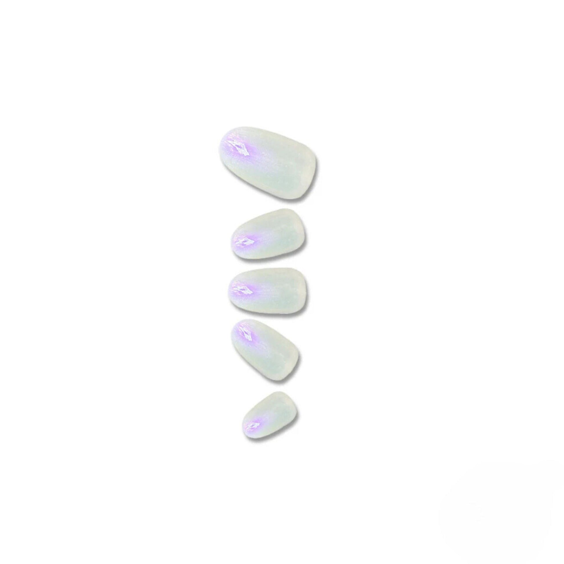 SOEZI Glossy Glow Reusable Press On Nails - Application Kit