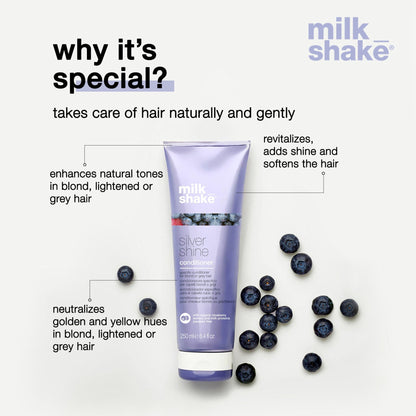 Milkshake Silver Shine Conditioner For Blond & Grey Hair