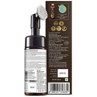 Wow Skin Science Niacinamide Foaming Face Wash With Built-In Brush