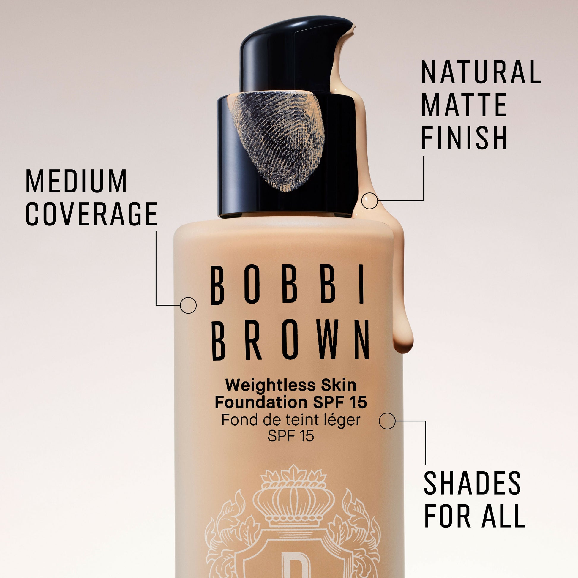 Bobbi Brown Mini Weightless Skin Natural Matte Finish Foundation SPF 15 - Warm Natural