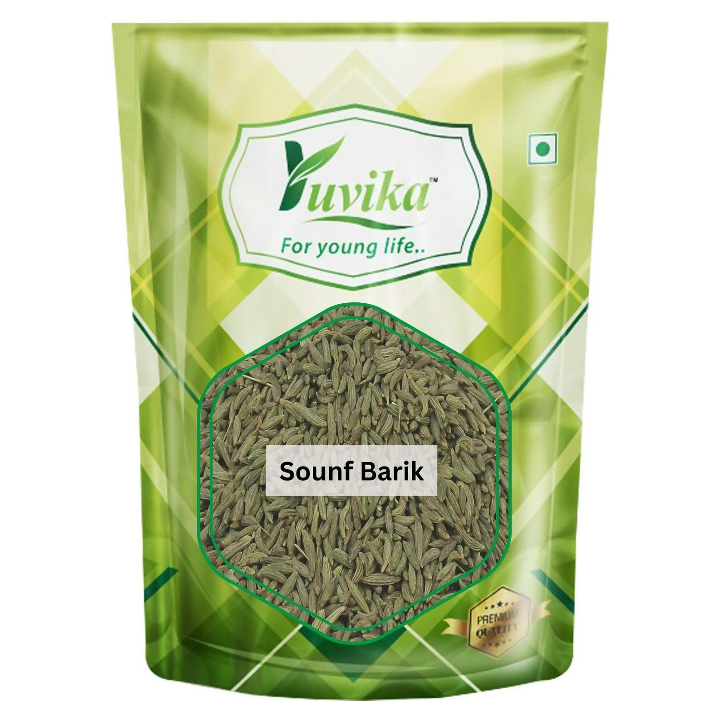 Yuvika Sonf Choti - Saunf Barik - Foeniculum Vulgare - Fennel Seeds Small