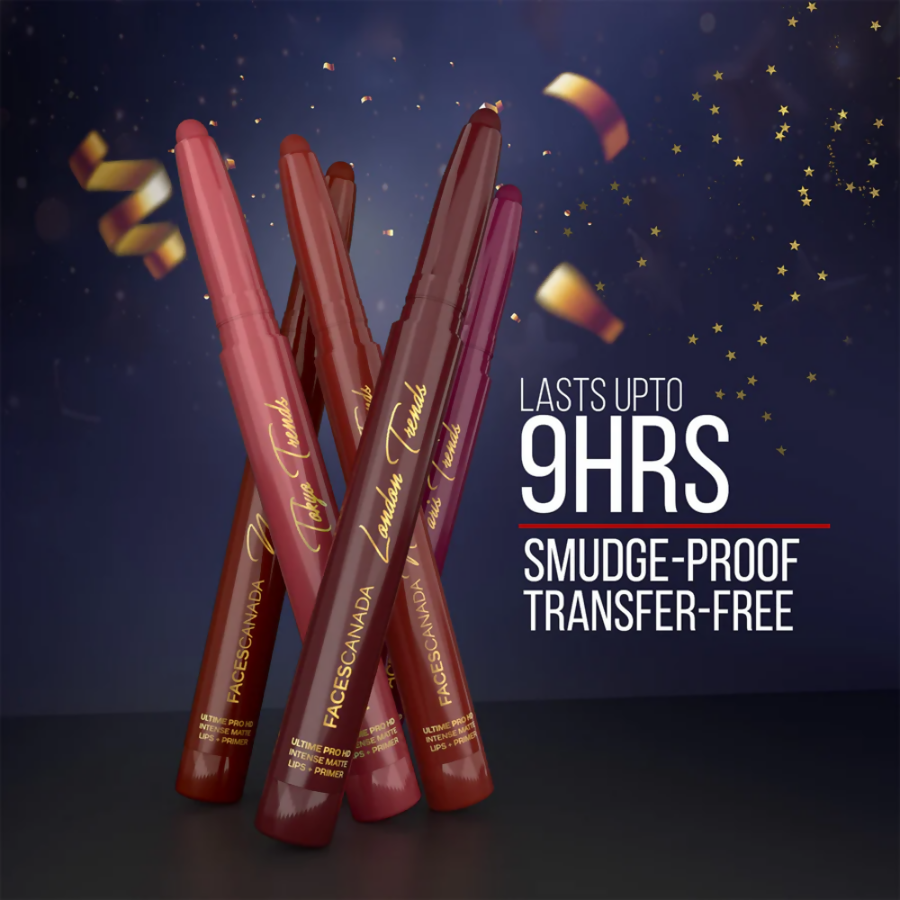 Faces Canada Ultime Pro HD Intense Matte Lips + Primer - Goat N10