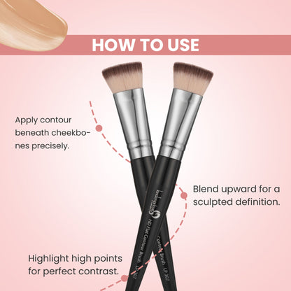 London Prime HD Flat Contour Brush-LP307 ( Formerly London Pride Cosmetics )