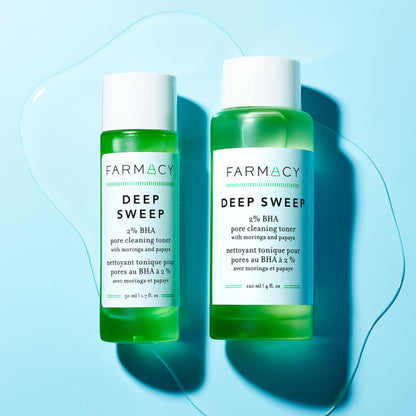 Farmacy Beauty Deep Sweep 2% BHA Pore Cleaning Toner With Salicylic Acid & Moringa Water