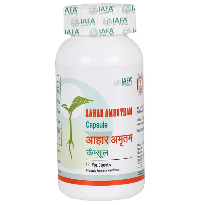 Iafa Ayuveda Aahar Amrutham Veg Capsules
