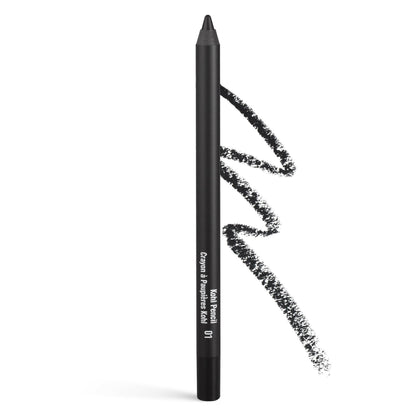 Inglot Kohl Pencil 01 | Professional Eye Liner | Intense Black | Smudge-proof | Long-lasting