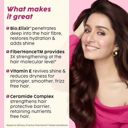 PLIX The Plant Fix Hibiscus Bond Repair Advanced Hair Oil & Shampoo