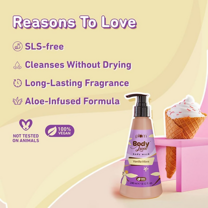 Plum BodyLovin' Vanilla Vibes Body Wash