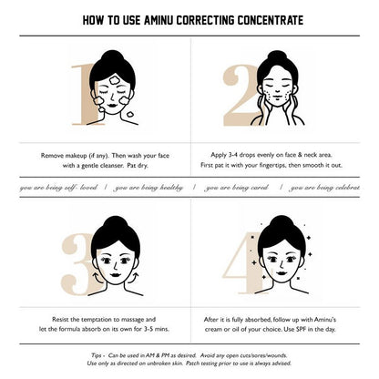 Aminu Brighten Correcting Concentrate For Pigmentation, Uneven Skintone