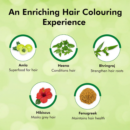 Indica Easy Hair Color Shampoo Dark Brown 3