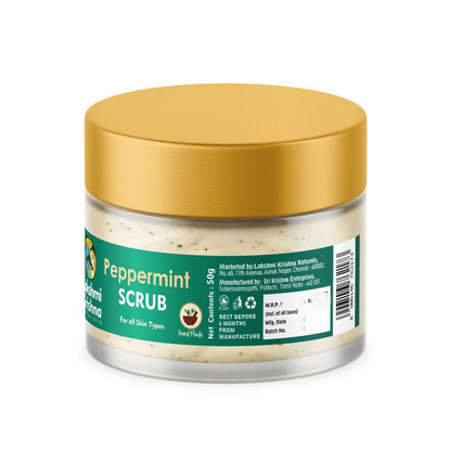Lakshmi Krishna Naturals Peppermint Scrub