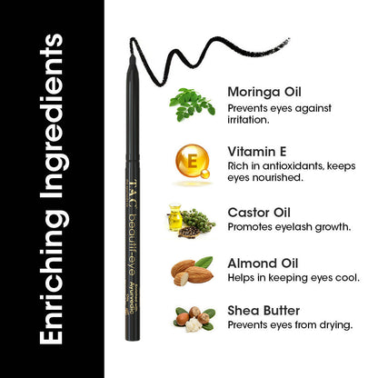 TAC - The Ayurveda Co. Beautif-eye Ayurvedic Black Kajal