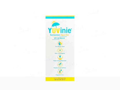 Yuvinie Sunscreen Aqua Gel SPF 30 PA+++