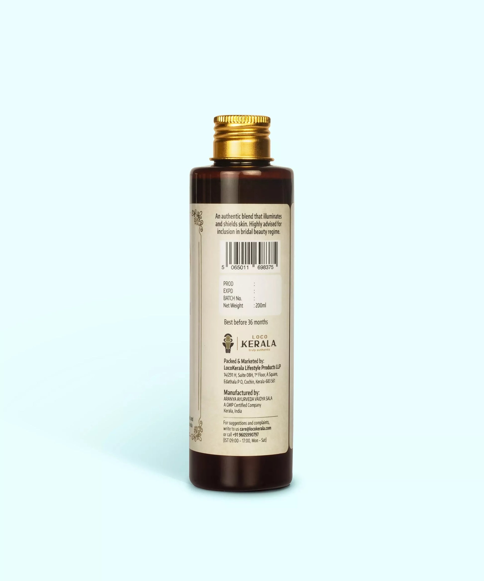 LocoKerala Nalpamaradi Thailam – Heritage Ayurveda Oil for Skin Toning
