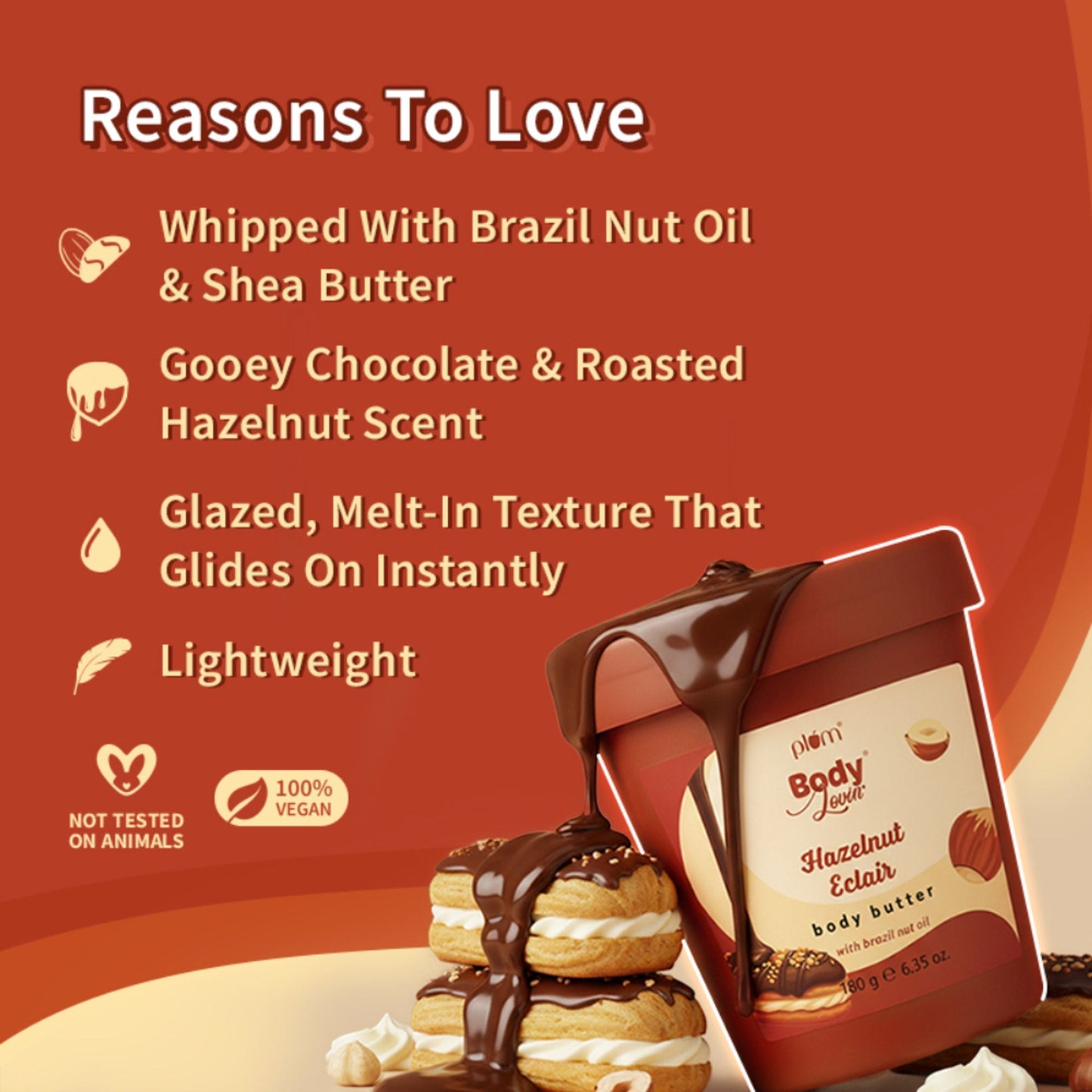 Plum BodyLovin Hazelnut Eclair Body Butter
