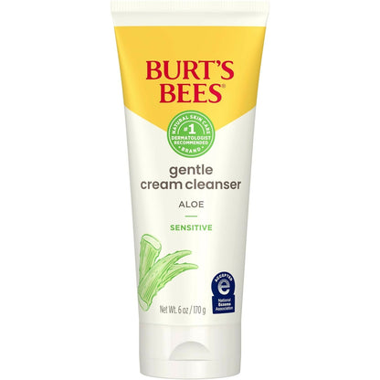 Burt's Bees Gentle Cream Cleanser with Aloe for Sensitive Skin