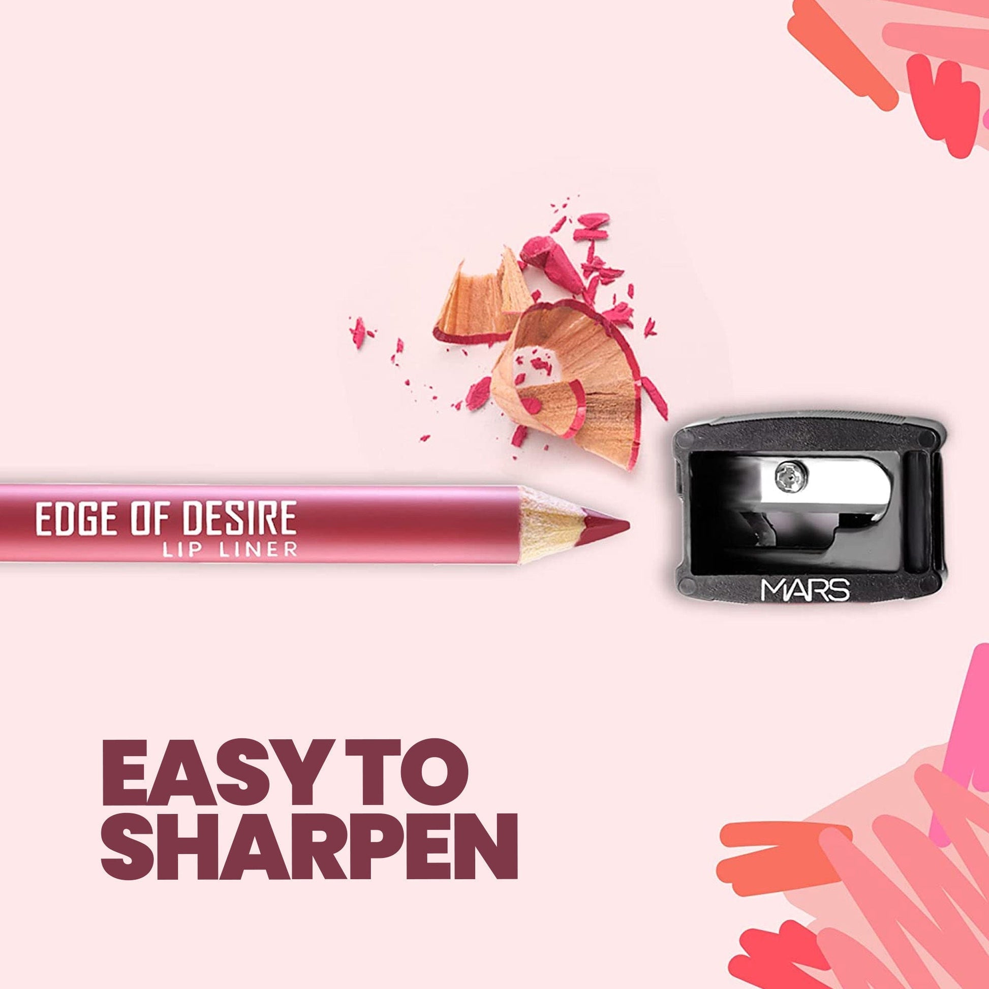 MARS Cosmetics Matte Lip Liner Pack of 10 - Set A