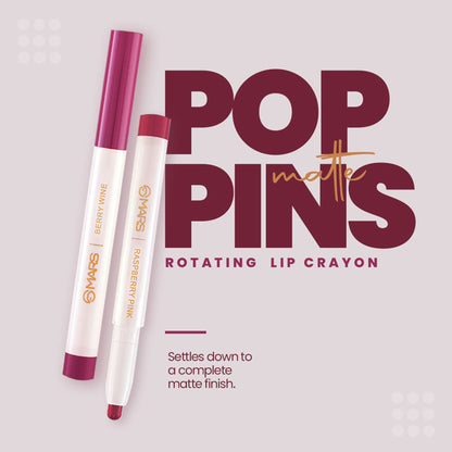 MARS Cosmetics Retractable Poppins Lipstick - Nostalgic Nude - 21