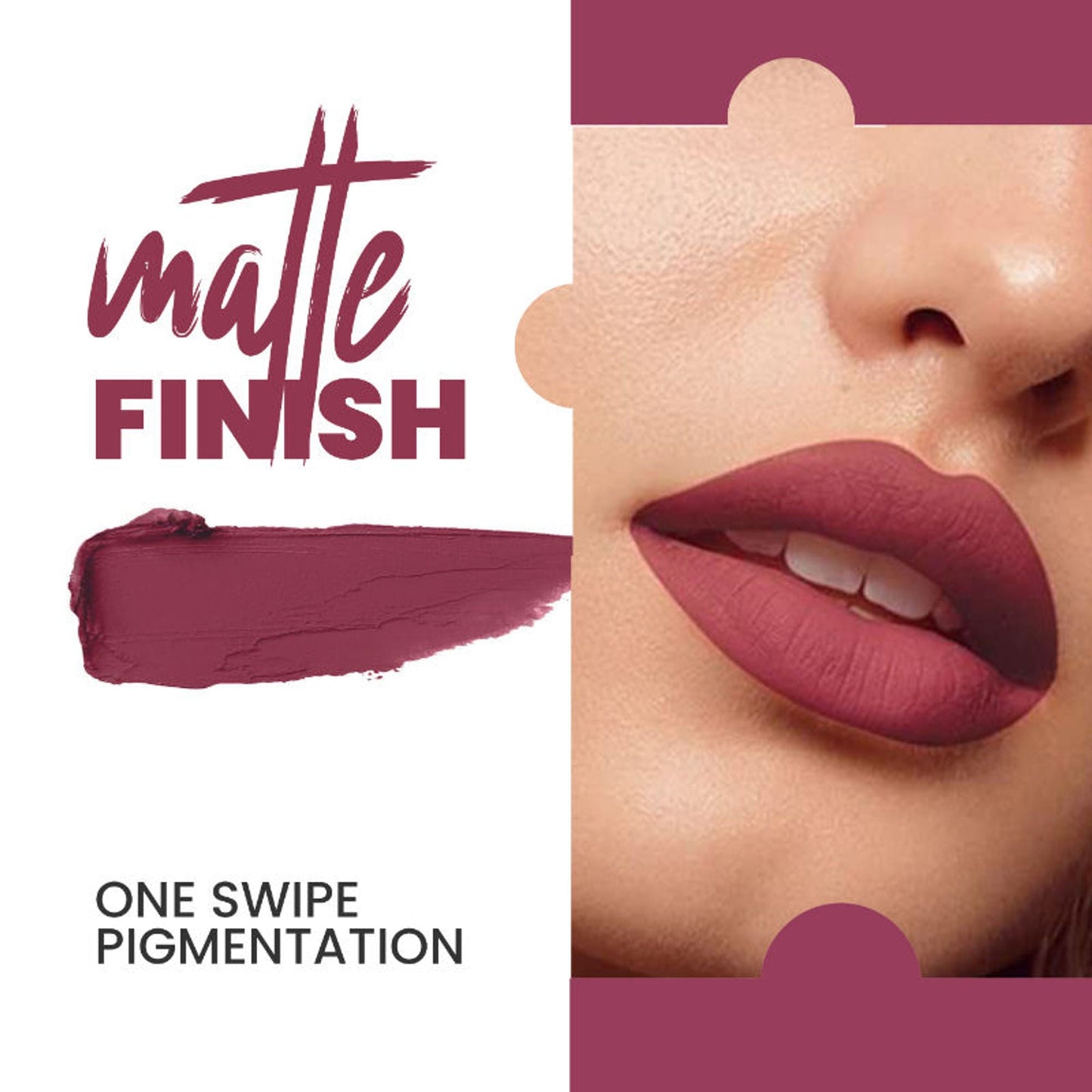 MARS Cosmetics Colorbum Liquid Matte Lipstick - 13-Jaipuri Pink