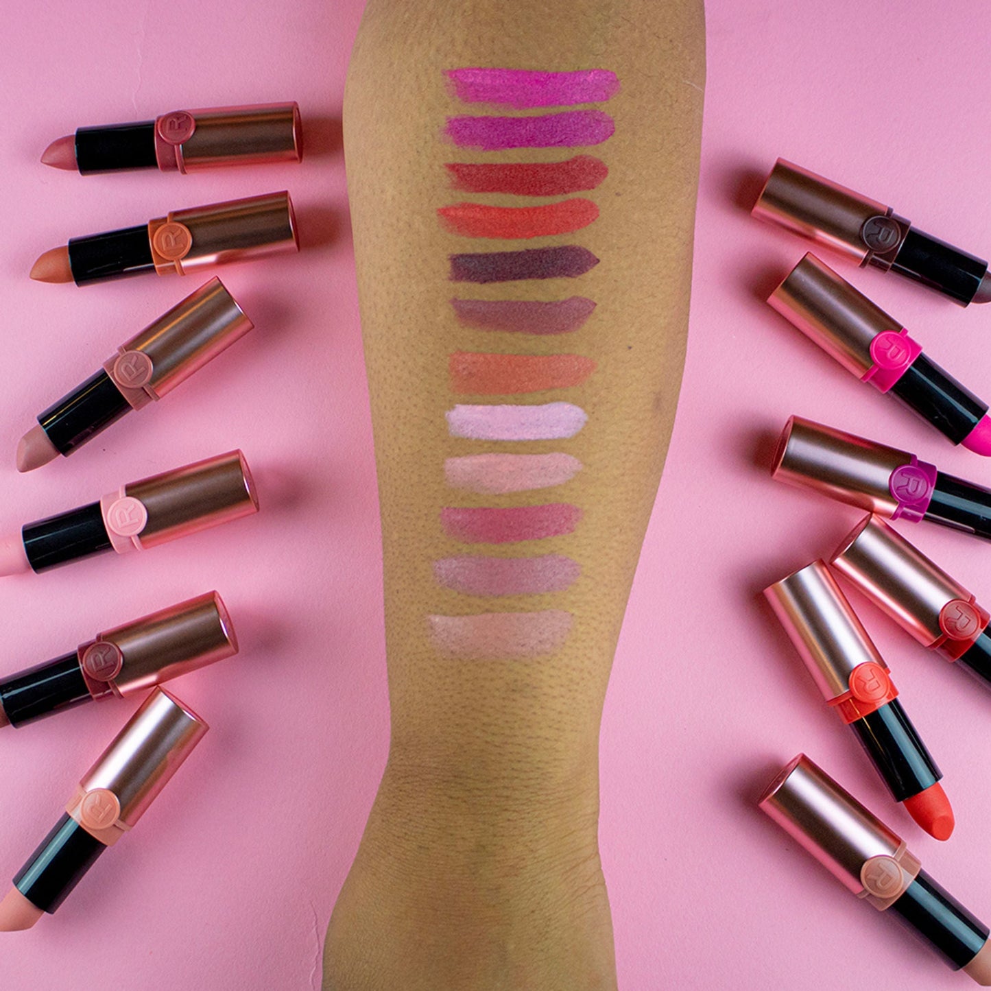 Revolution Powder Matte Lipstick - Teddy