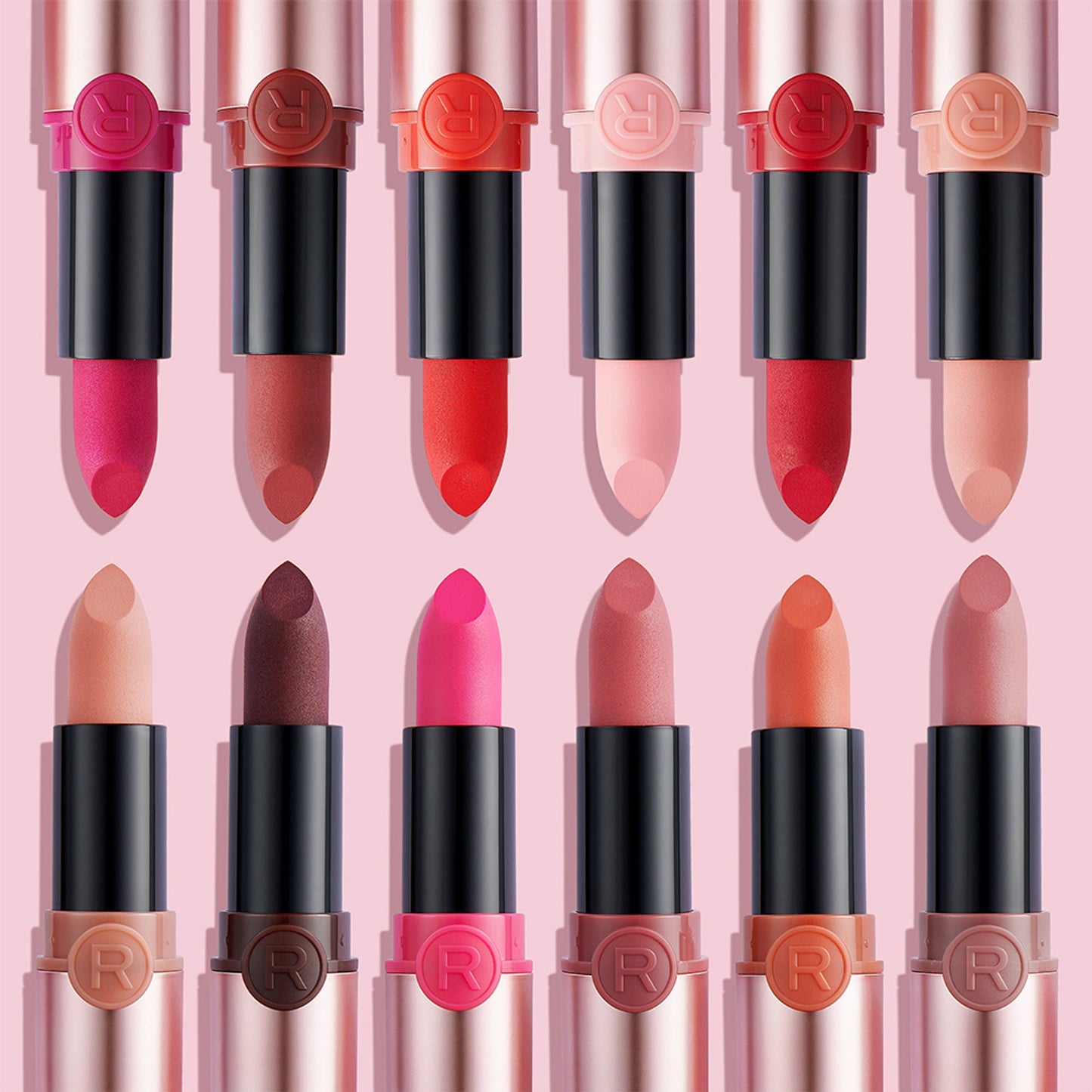 Revolution Powder Matte Lipstick - Rosy