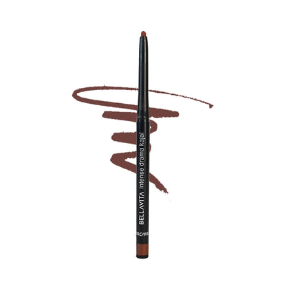 BELLAVITA Intense Drama Waterproof Eyeliner, Black, Matte Finish, Smudge - Proof, Fast - Drying, Felt Tip Applicator, Enriched with Biotin, 3.5 ml - Vamzn#