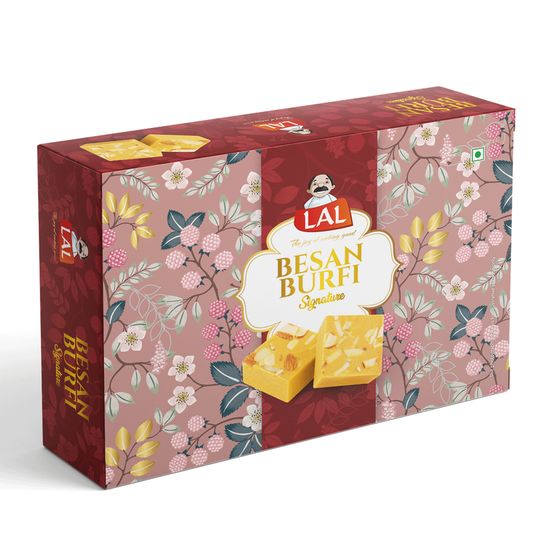 Lal Sweets Besan burfi