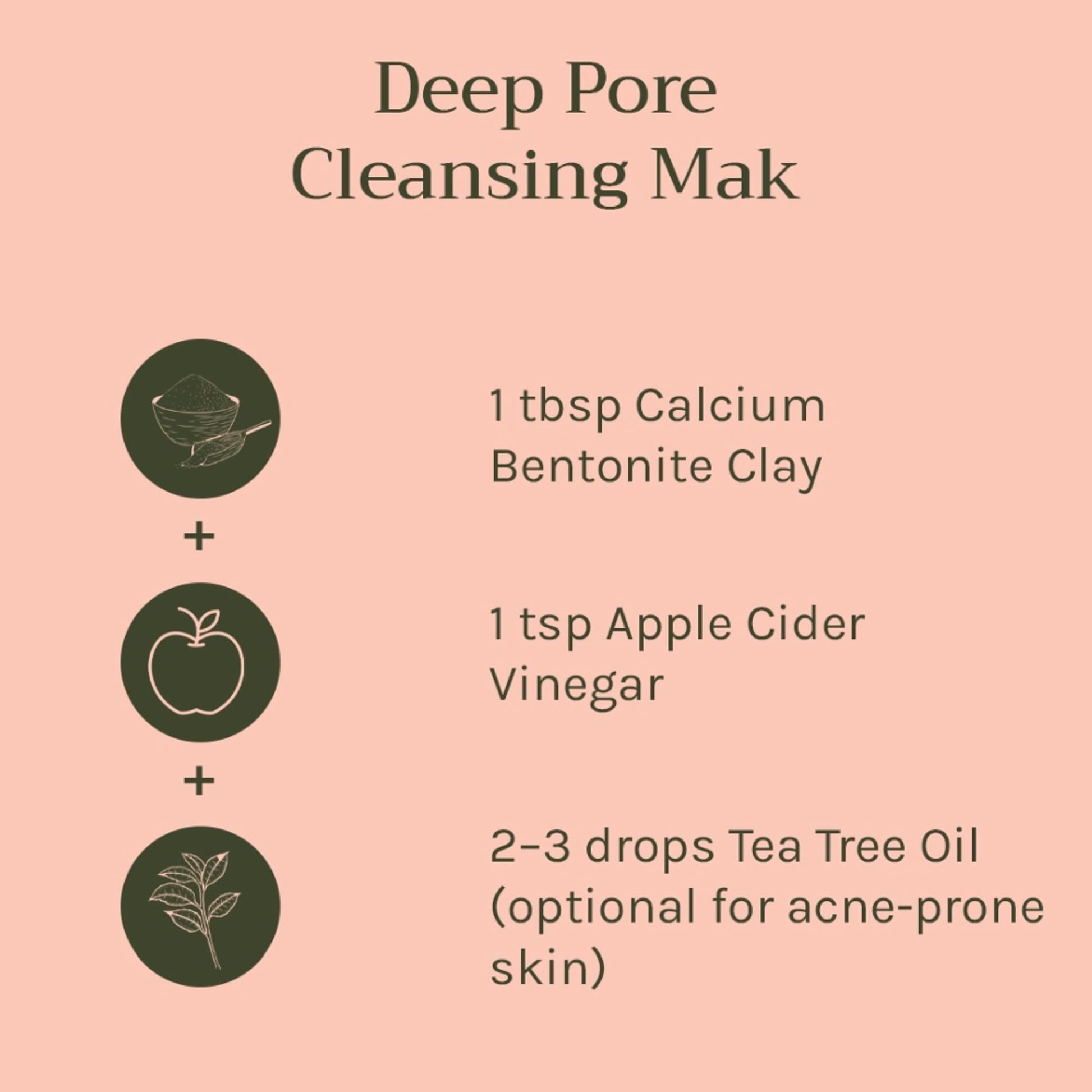 Tattvalogy Indian Bentonite Clay Powder - Detox Mask for Oily Skin, Acne and Deep Pore Cleansing