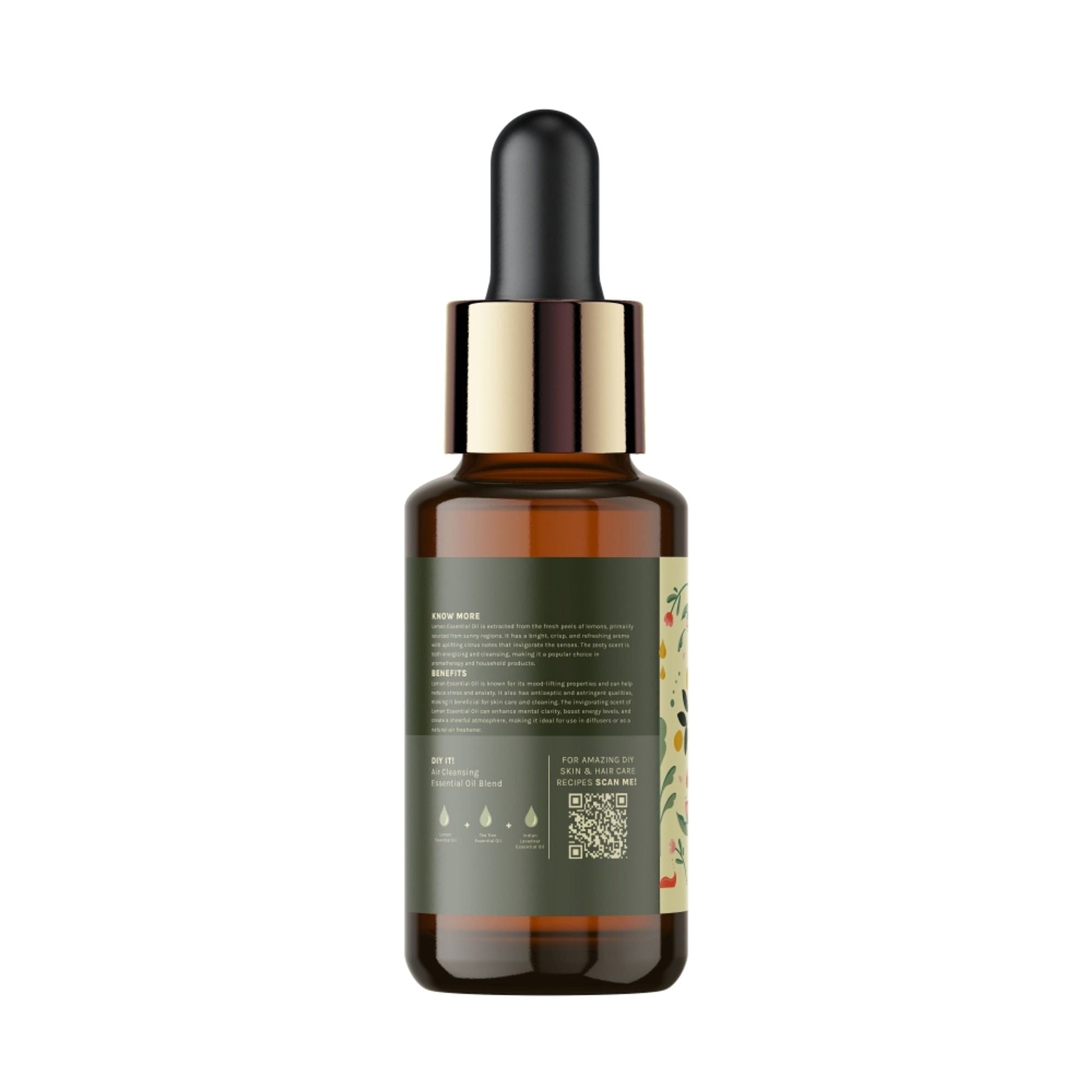 Tattvalogy Lemon Essential Oil - Therapeutic Grade, Mood Booster, Evens Skin Tone for Radiant Glow