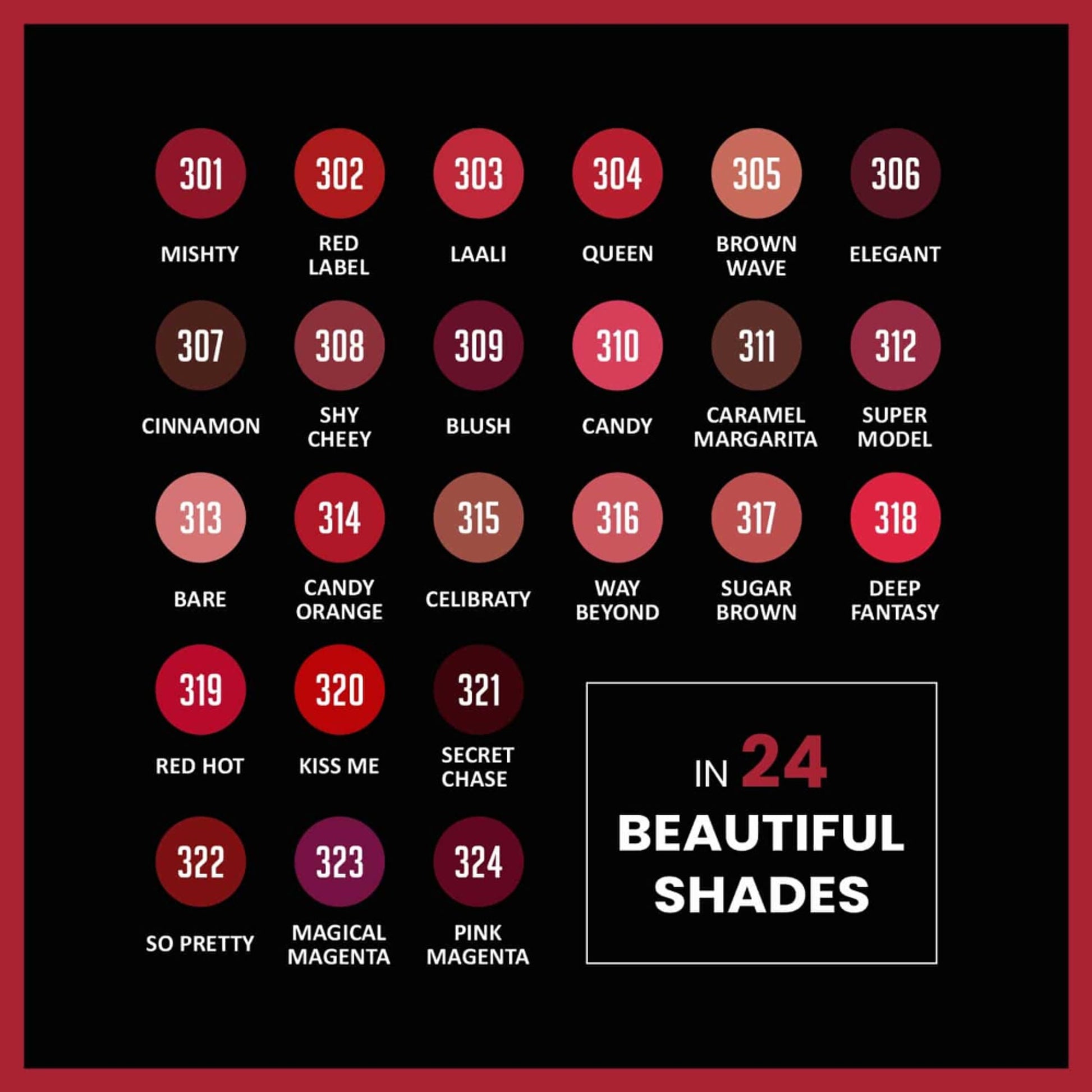 VERYMISS Ultra Rich Matte Lipstick - 308 Shy Cherry