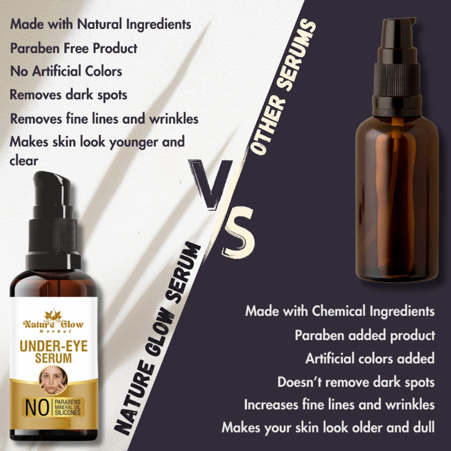 Nature Glow Herbal Under Eye Serum