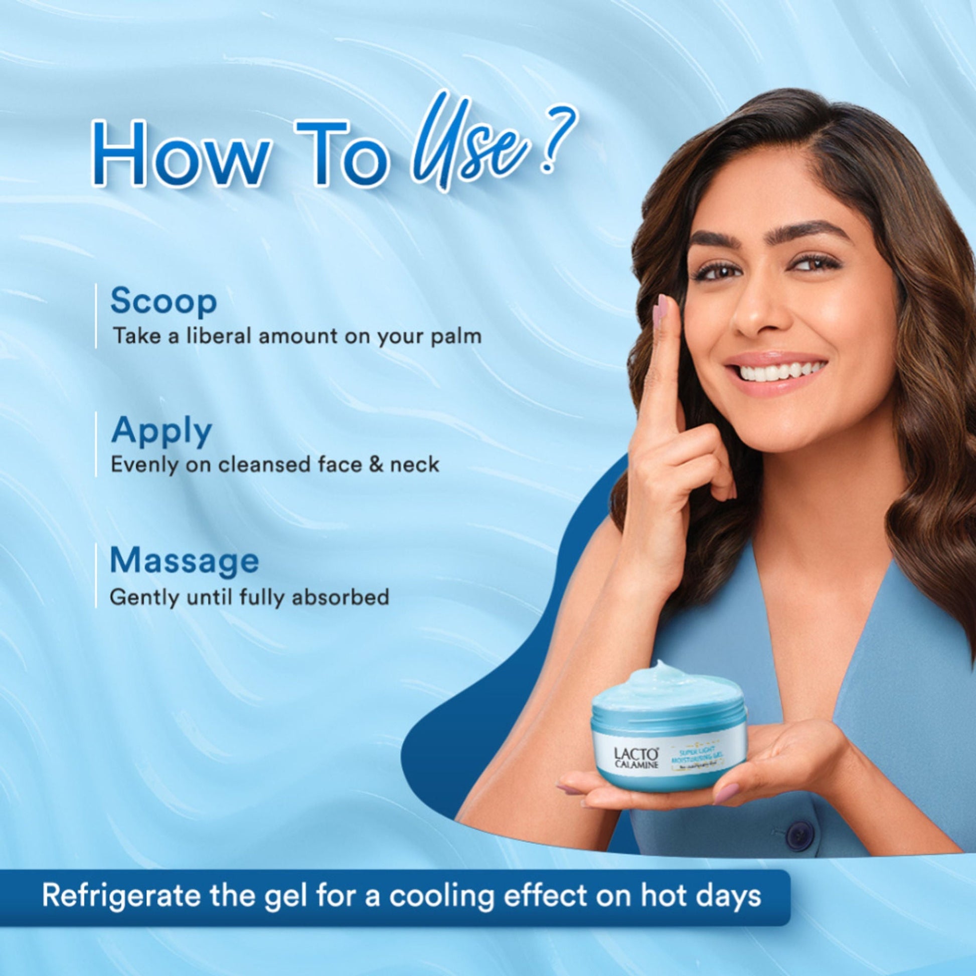 Lacto Calamine Super Light Face Moisturizer Gel For Oily Skin & Hydrated Glow
