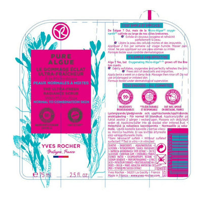 Yves Rocher Pure Algue The Ultra Fresh Radiance Scrub